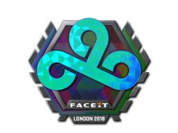 Primary image of skin Sticker | Cloud9 (Holo) | London 2018
