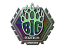 Sticker | BIG (Holo) | London 2018