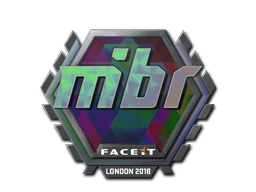 Sticker | MIBR (holo) | Londres 2018