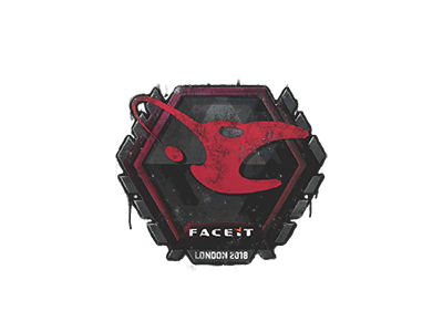 Versiegeltes Graffito | mousesports | London 2018