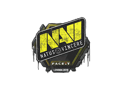Grafíti selado | Natus Vincere | Londres 2018
