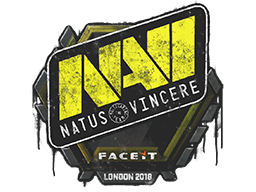 Запечатанный граффити | Natus Vincere | Лондон 2018