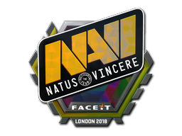 Naklejka | Natus Vincere (hologramowa) | Londyn 2018