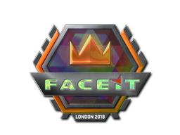 Çıkartma | FACEIT (Holo) | Londra 2018