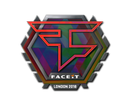 Наклейка | FaZe Clan (голографическая) | Лондон 2018