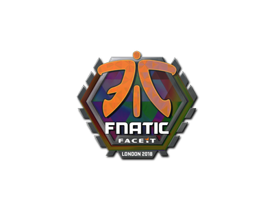 Pegatina | Fnatic (holográfica) | Londres 2018