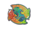 Sticker | Twin Koi (Holo)