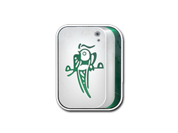 Sticker | Mahjong Rooster image