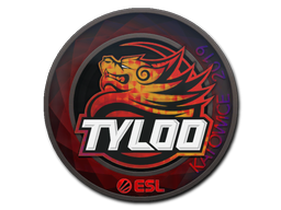 Naklejka | Tyloo (hologramowa) | Katowice 2019