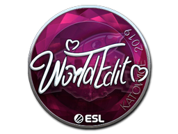 Sticker | WorldEdit (premium) | Katowice 2019