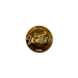 Sticker | WorldEdit (Gold) | Katowice 2019