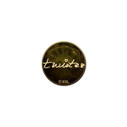 Sticker | Twistzz (Gold) | Katowice 2019