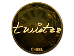 Twistzz (золотая) | Катовице 2019