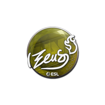Sticker | Zeus | Katowice 2019