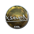 Sticker | xseveN (Foil) | Katowice 2019