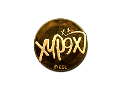 Autocolante | Xyp9x (Gold) | Katowice 2019