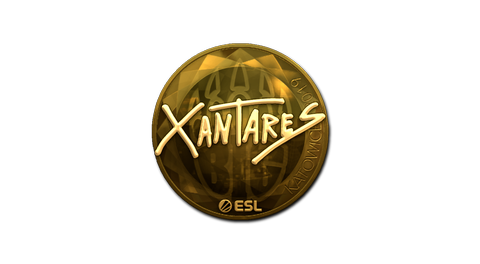 Sticker | XANTARES (Gold) | Katowice 2019