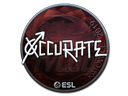 Sticker | xccurate | Katowice 2019