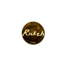 free cs2 skins Sticker | Rickeh (Gold) | Katowice 2019