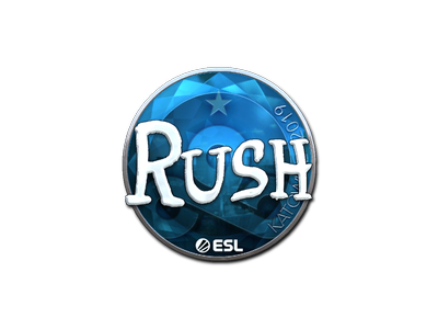 Autocolante | RUSH (Foil) | Katowice 2019