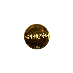 Sticker | ShahZaM (Gold) | Katowice 2019