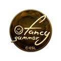 Sticker | Summer (Gold) | Katowice 2019