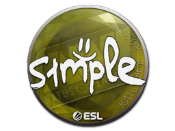 Sticker | s1mple | Katowice 2019/20fx20