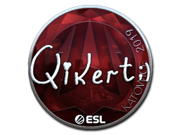 Sticker | qikert (Foil) | Katowice 2019