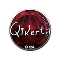 Sticker | qikert (Foil) | Katowice 2019