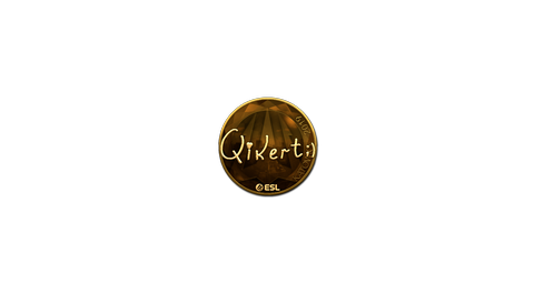 Sticker | qikert (Gold) | Katowice 2019