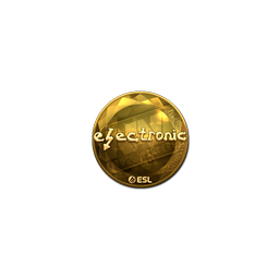 free cs2 skins Sticker | electronic (Gold) | Katowice 2019