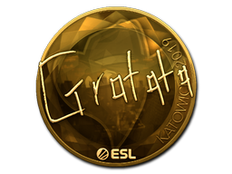 Sticker | Gratisfaction (Gold) | Katowice 2019