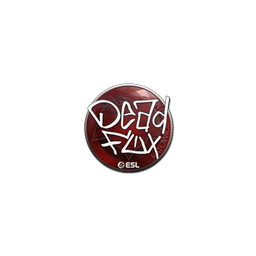 Sticker | DeadFox | Katowice 2019