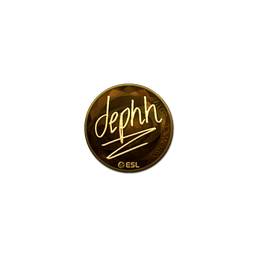 free cs2 skins Sticker | dephh (Gold) | Katowice 2019