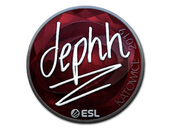 Sticker | dephh (Foil) | Katowice 2019