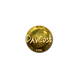 free cs2 skins Sticker | DavCost (Gold) | Katowice 2019