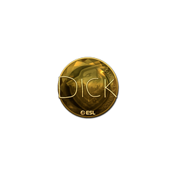 Sticker | DickStacy (Gold) | Katowice 2019