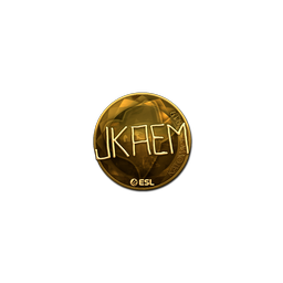 Sticker | jkaem (Gold) | Katowice 2019