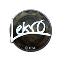 Sticker | Lekr0 (Foil) | Katowice 2019