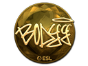 Sticker | bodyy (Gold) | Katowice 2019