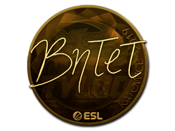 스티커 | BnTeT (Gold) | Katowice 2019