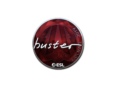 Naklejka | buster (foliowana) | Katowice 2019