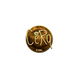 free cs2 skins Sticker | CeRq (Gold) | Katowice 2019