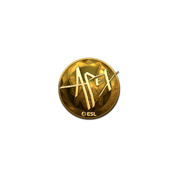 Sticker | apEX (Gold) | Katowice 2019