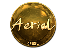 Sticker | Aerial (Gold) | Katowice 2019