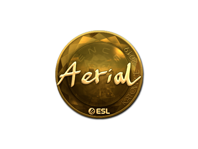 Sticker | Aerial (Gold) | Katowice 2019