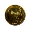 Sticker | ableJ (Gold) | Katowice 2019