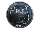 Sticker | ableJ (Foil) | Katowice 2019