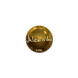 free cs2 skins Sticker | Aleksib (Gold) | Katowice 2019