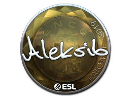 Sticker | Aleksib (Foil) | Katowice 2019